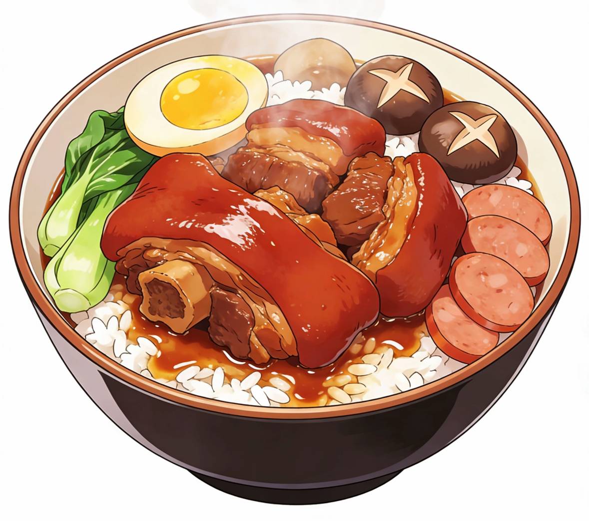 豪华猪脚饭88元
